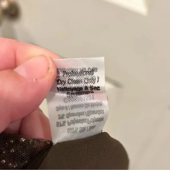 Alice +‎ Olivia Silk Draped Beaded Skirt size 10 - Picture 8 of 8